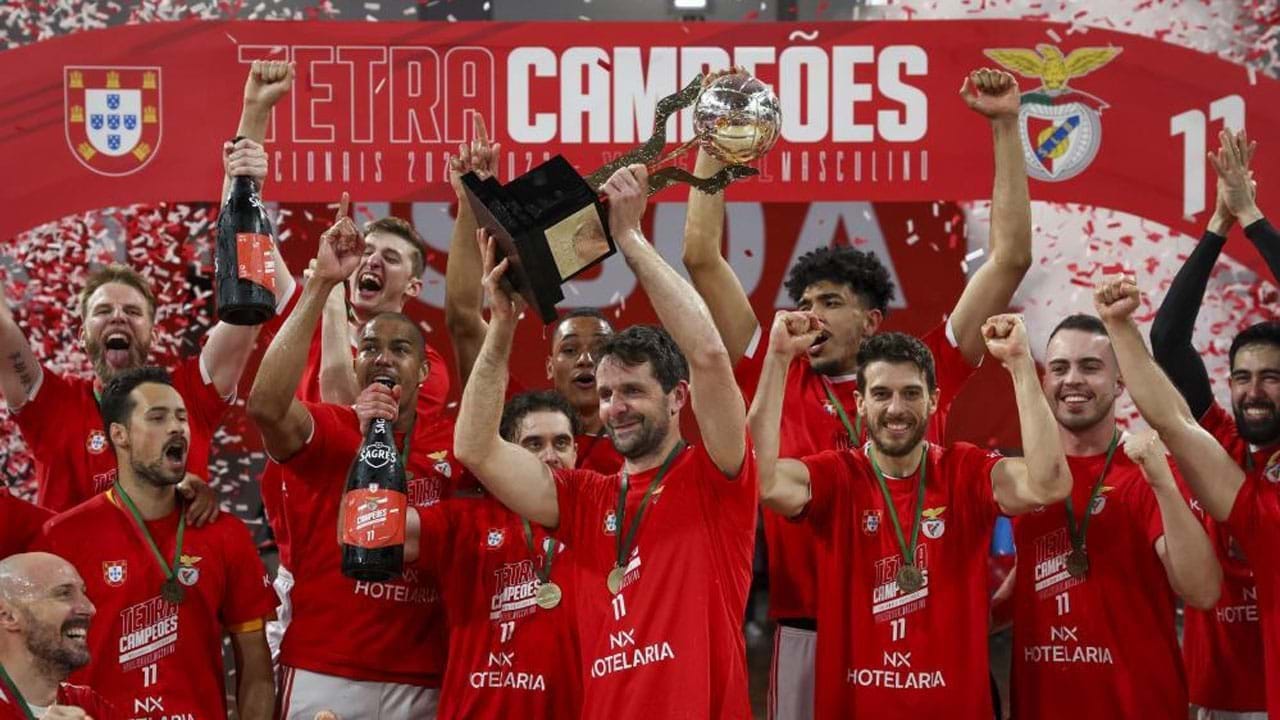 Basquetebol – Benfica é tetracampeão nacional de basquetebol