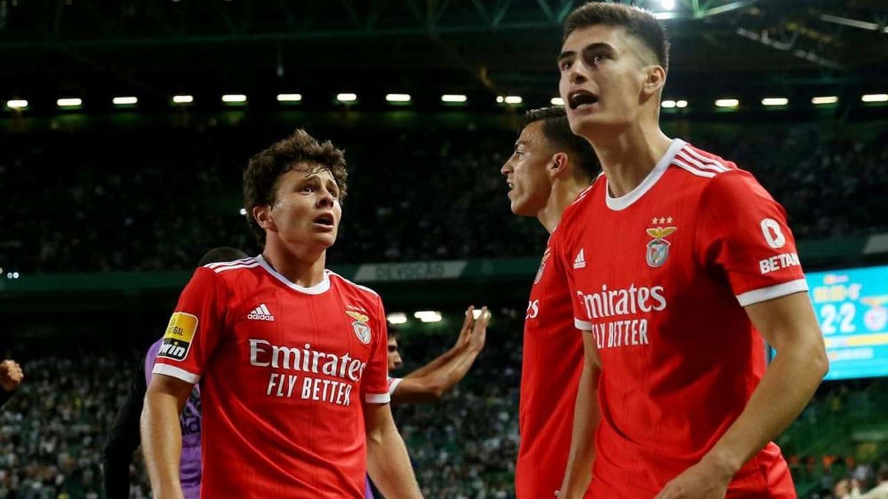 João Neves marca aos 90+4 e deixa Benfica a um ponto do título de campeão