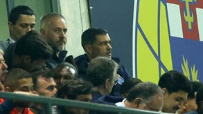 Sérgio Conceição vê jogo na bancada em Arouca
