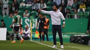 Rúben Amorim e o empate com o Benfica: «Acaba por saber a derrota...»