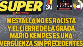 Jornal de Valência responde à primeira página da 'Marca': «O Mestalla não é racista»