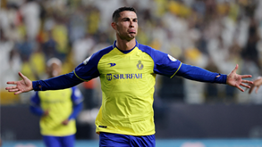 Golo de Cristiano Ronaldo ao Al Shabab nomeado a melhor da jornada 28 da Liga saudita
