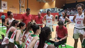 Seleção feminina de basquetebol perde particular com Luxemburgo
