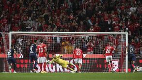 Benfica foi o clube da Liga Bwin com mais penáltis a favor e menos contra