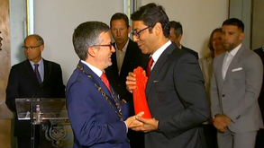 Carlos Moedas elogia Benfica: «A vossa equipa é onde cada jogador confia no outro como irmão»