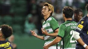 Bom trabalho de Edwards e Morita a abrir o marcador no Sporting-Famalicão