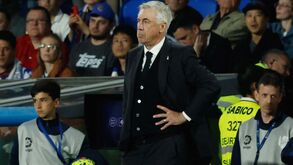 Ancelotti explica derrota com a Real Sociedad: «A cabeça dos jogadores estava na final de sábado»