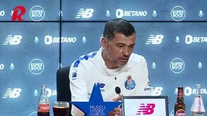 Sérgio Conceição: «Se quisermos gerir alguma coisa amanhã, vai dar para o torto»