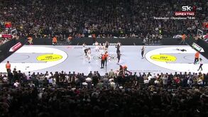 Emotivo momento de homenagem antes do Partizan-Real Madrid