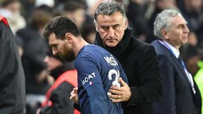 Galtier sobre a suspensão do PSG a Messi: «Fui informado e obedeço»