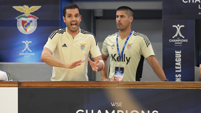 Nuno Resende na porta de saída no Benfica