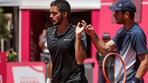 Francisco Cabral e Nuno Borges na final do challenger de Aix-en-Provence