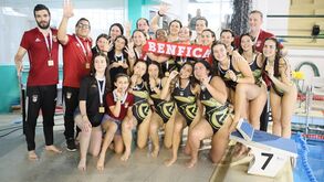Polo aquático: Benfica sagra-se tetracampeão feminino