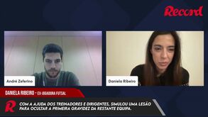 Quando Daniela Ribeiro simulou uma lesão para esconder gravidez
