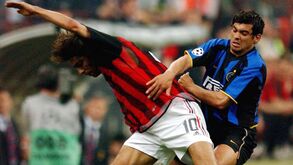 Rui Costa vs Sérgio Conceição: UEFA lança dérbi de Milão na Champions com 'tesourinho'