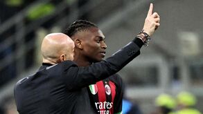 Pioli e a lesão de Rafael Leão: «Todos os treinadores querem usar os melhores jogadores»