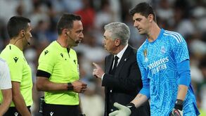 Ancelotti visa Soares Dias: «Árbitro não esteve muito atento»