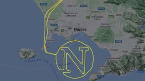 A imagem que está a inquietar Itália: Será que um adepto do Nápoles fez mesmo isto?