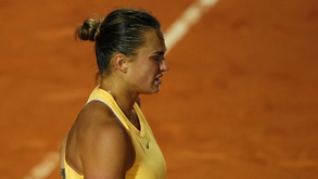Aryna Sabalenka afastada na estreia do Masters 1.000 de Roma