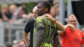 Rafael Leão regressa frente ao Inter Milão