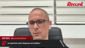 José Costa, o engenheiro mecânico que sempre quis fazer do futebol o trabalho a tempo inteiro