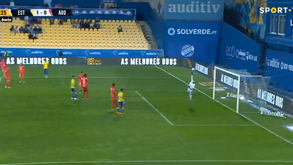 João Carvalho fez um dos golos do ano em Portugal pelo Estoril: para ver e rever!