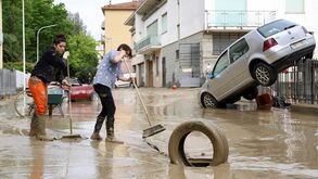 Zona italiana de Emilia-Romagna com prejuízos de milhares de milhões de euros
