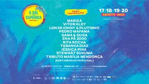 Mais nomes confirmados no cartaz do 'O Sol da Caparica'