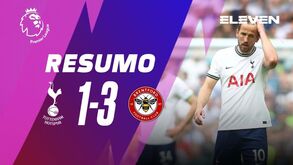 Spurs voltam a desiludir: o resumo do Tottenham-Brentford