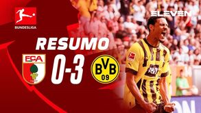 Bis de Haller deixa título mais próximo: o resumo da vitória do Dortmund em Augsburgo