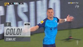 Sporting entrou a perder em Vizela: foi assim que Osmajic abriu o marcador