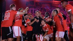 Da Luz para a enchente do Marquês: foi assim a festa do Benfica