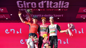 A-dos-Francos celebra histórico pódio de João Almeida na Volta a Itália