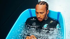 O banho de gelo de Lewis Hamilton