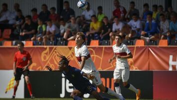 Portugal garante presença no Europeu de sub-17 mesmo com um jogo