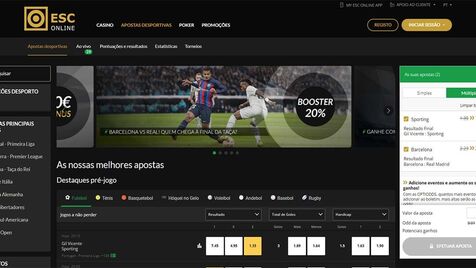 Estoril Sol Casinos Portugal - ESC Online