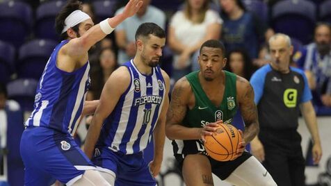 Basquetebol: Sporting vence FC Porto no Dragão