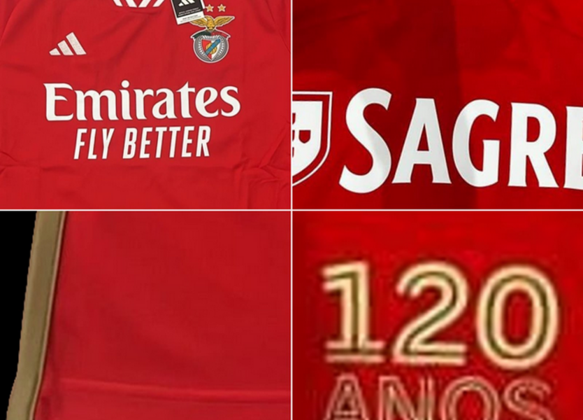 NOVA CAMISOLA DO BENFICA!! EQUIPAMENTOS REVELADOS 23/24 