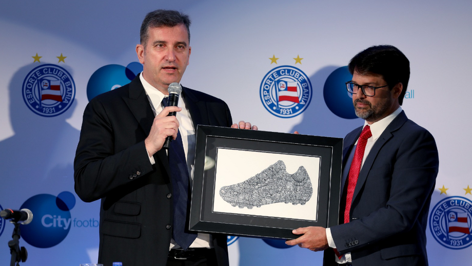 Grupo City Football Club oficializa a compra de 90% da SAF do Bahia de Renato Paiva