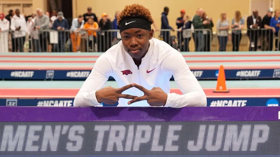 Jaydon Hibbert consegue ensaio de 17,87 metros no triplo salto aos 18 anos