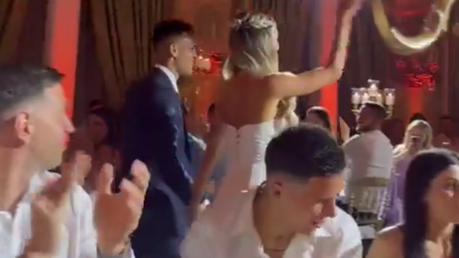 Enzo Fernández não faltou ao casamento de Lautaro Martínez