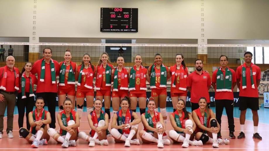 Portugal vence Montenegro e lidera grupo na Silver League feminina