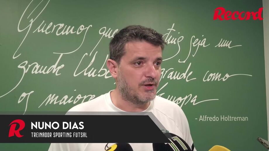 Treinador do Sporting faz antevisão da final four da Liga dos Campeões