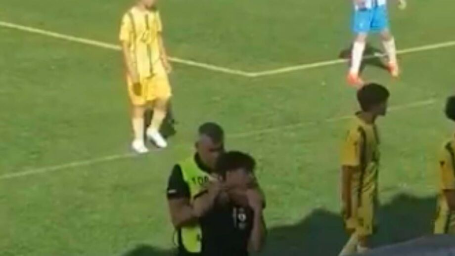 Jogo terminou de imediato numa altura em que o Delães vencia por 3-2