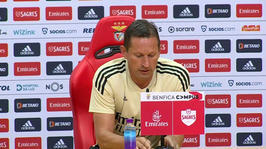 Treinador diz que é indiferente o estádio em que o Benfica pode fazer a festa