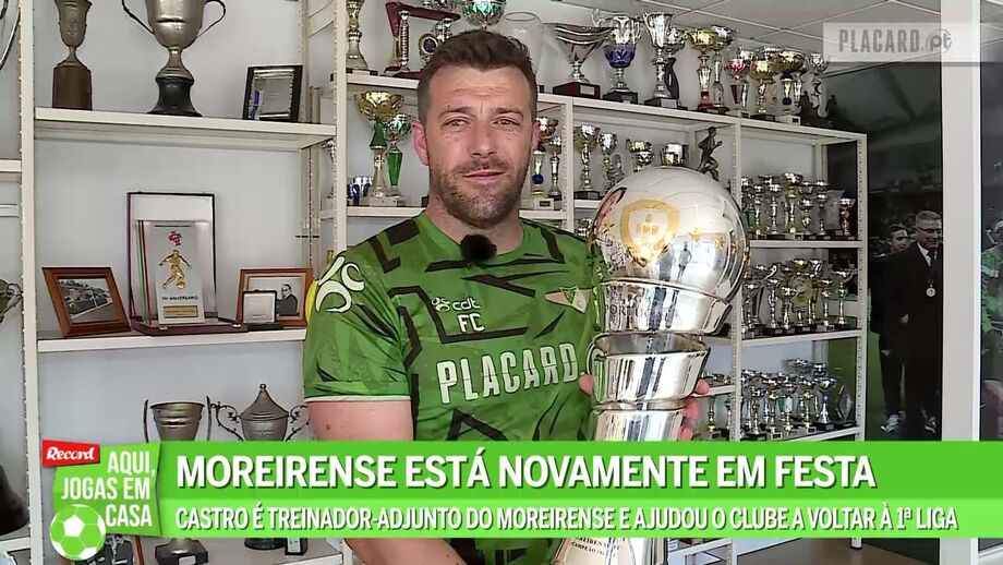 Francisco Castro é o protagonista do 'Aqui, jogas em casa' desta semana