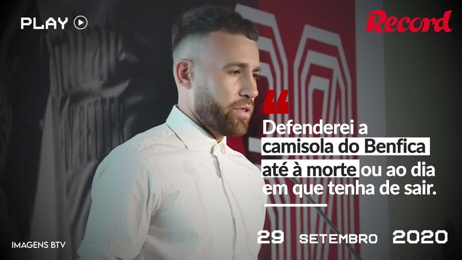 Argentino ainda não recusou hipótese de continuar e Benfica mantém esperança na renovação