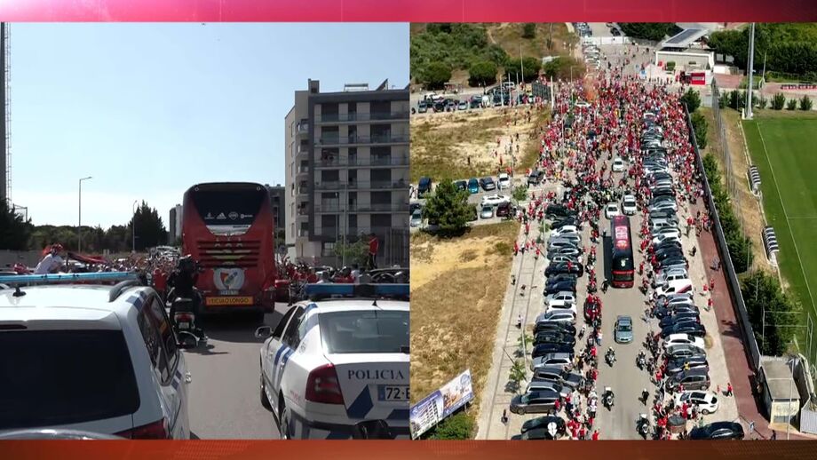 Autocarro do FC Porto também já abandonou o hotel rumo ao estádio do Dragão