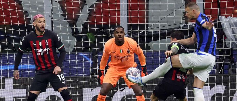 Milan-Inter, 0-2: resolvido num instante