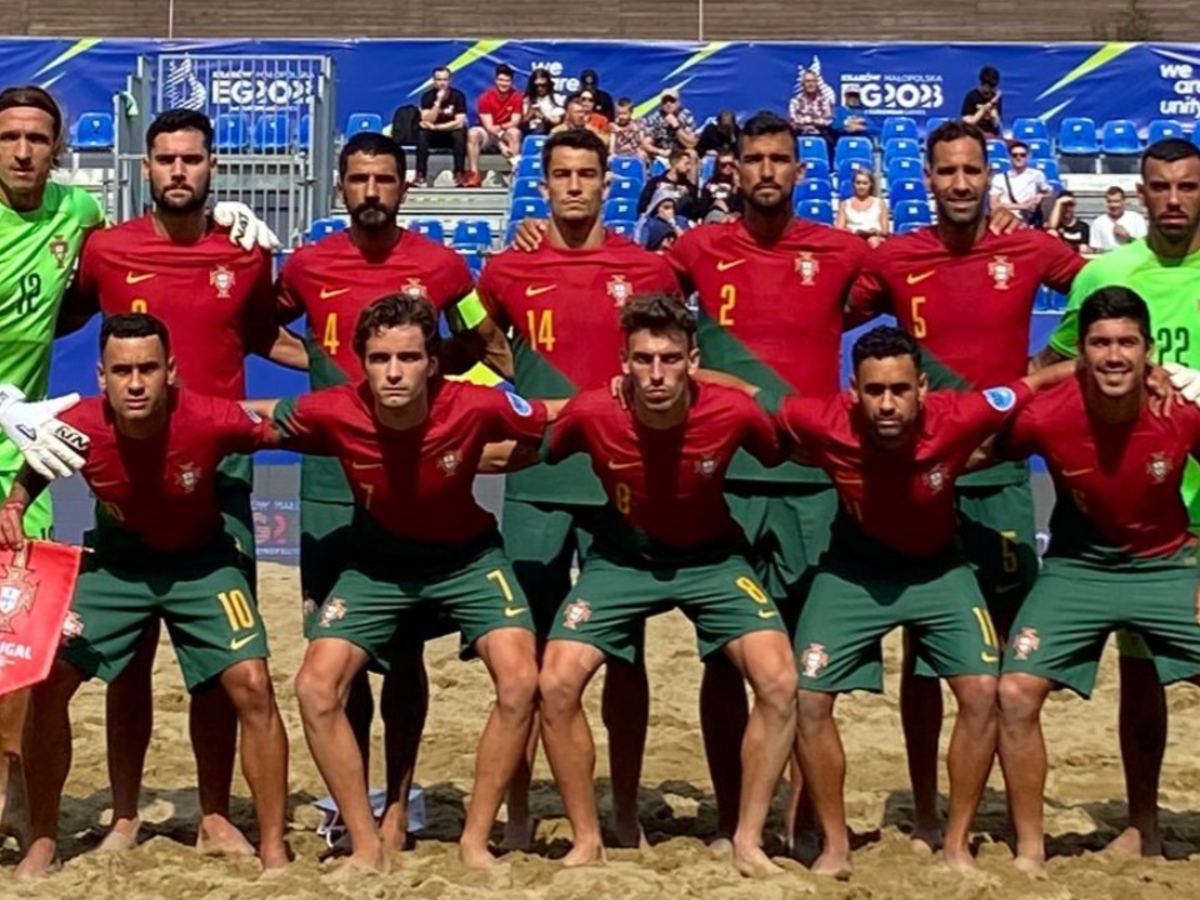 Jogos Europeus: Portugal vence Espanha na estreia no futebol de praia